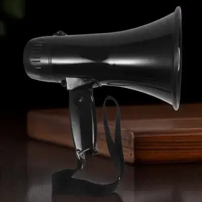 Small Handheld Megaphone Portable Loud Bullhorn Multi-Use for Sports Cheer Football Party Noise Maker Speaker Megaphone Cheer