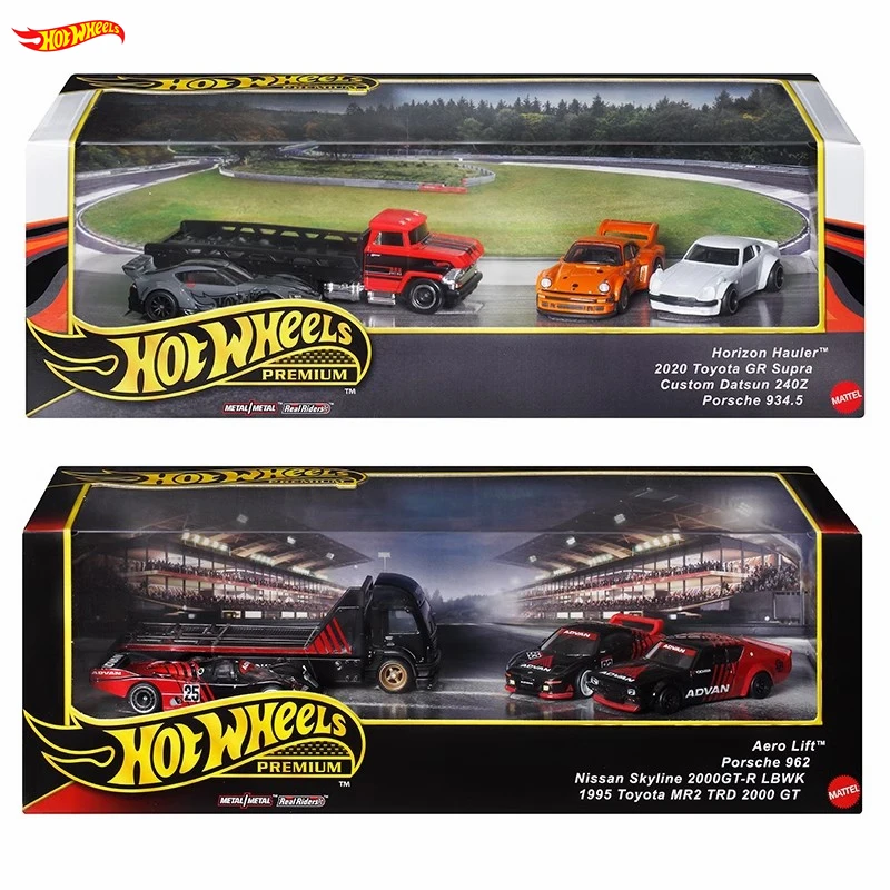 hot-wheels-2025-garage-porsche-subaru-nissan-lbwk-pacchetto-gmh39-modello-di-auto-in-lega-toyota-mr2-modello-di-auto-in-lega-giocattolo-sportivo
