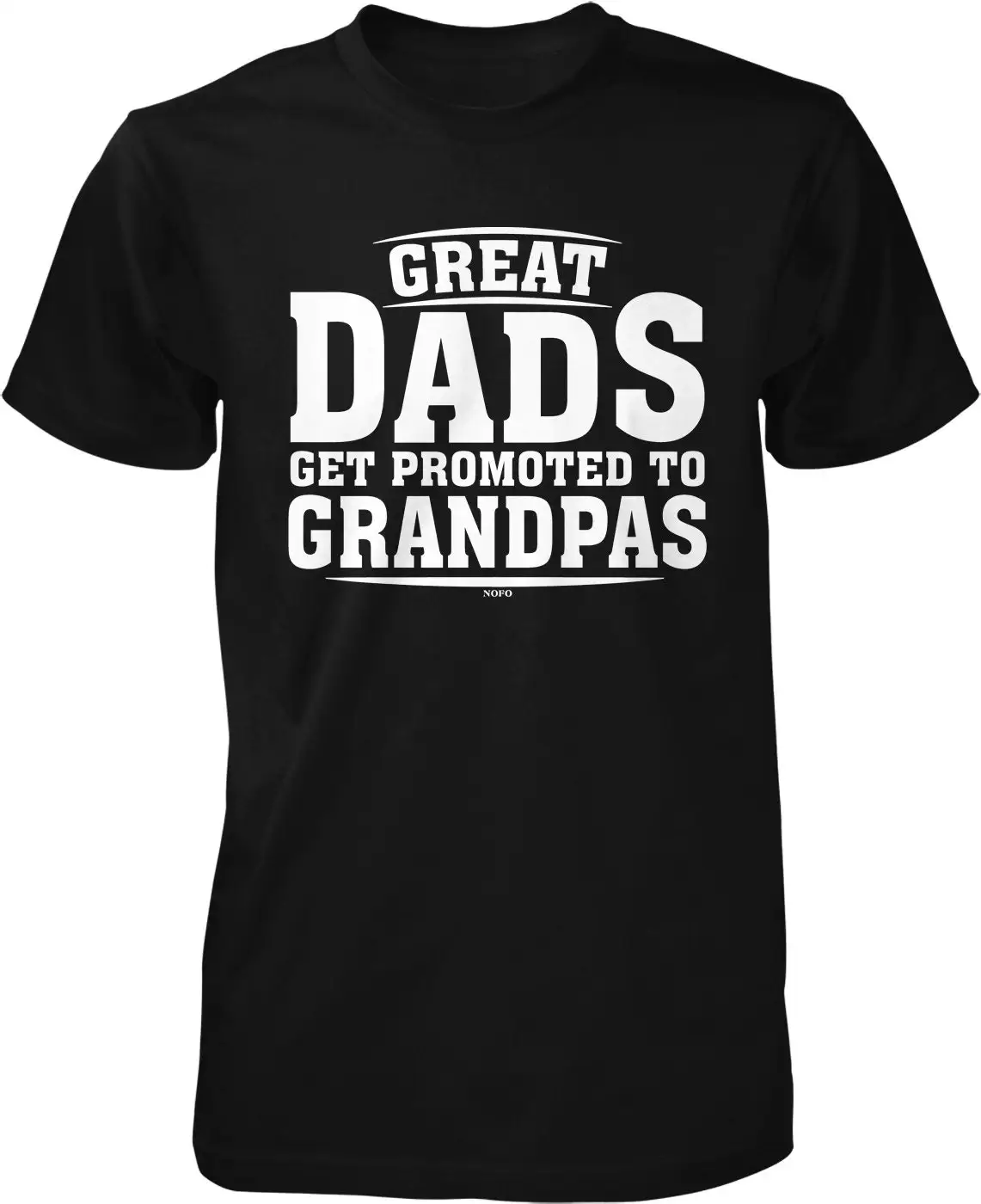 Great Dads Get Promoted To Grandpas Men's T shirt NOFO_00697