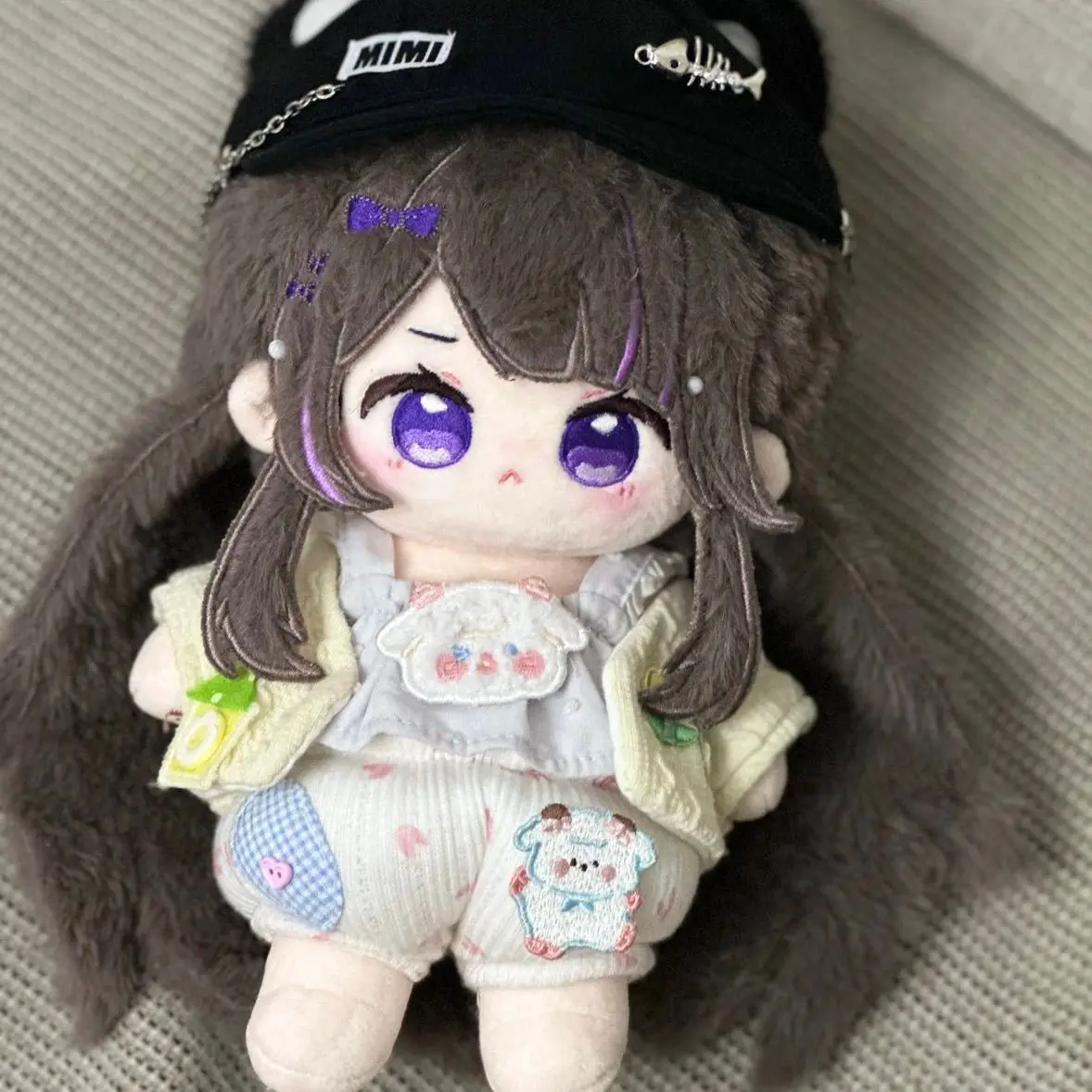 

Stuffed 20cm Anime Honkai: Star Rail Herta Cartoon Plush Doll Toy COS Dress-up Children Adults Collectible Cotton Gifts