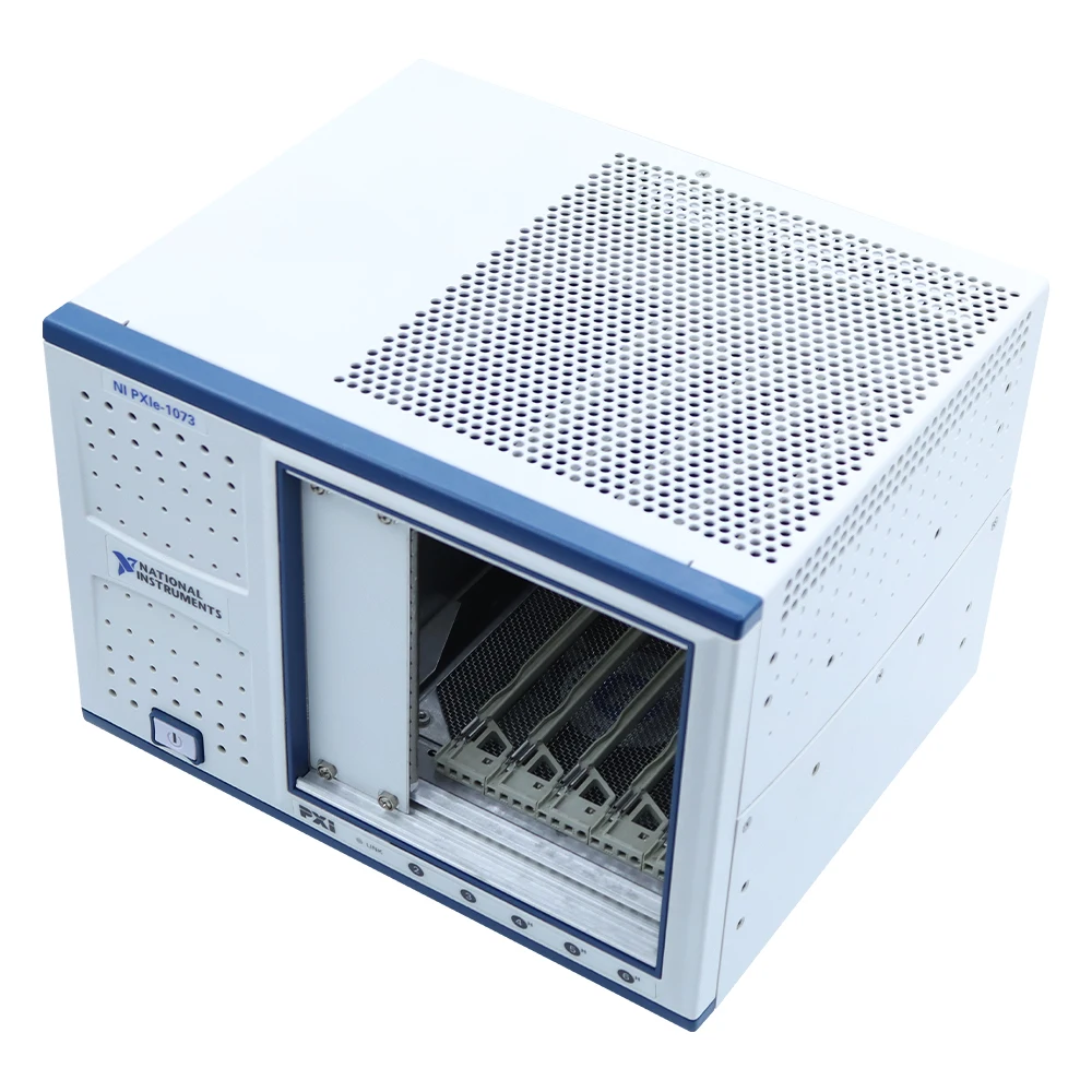 FOR NI PXIe-1073 781163-01 5-Slot 3U PXI Chassis 3 Hybrid 2 PXI Express Slots 250 MB/s Integrated MXI-Express Controller 38W