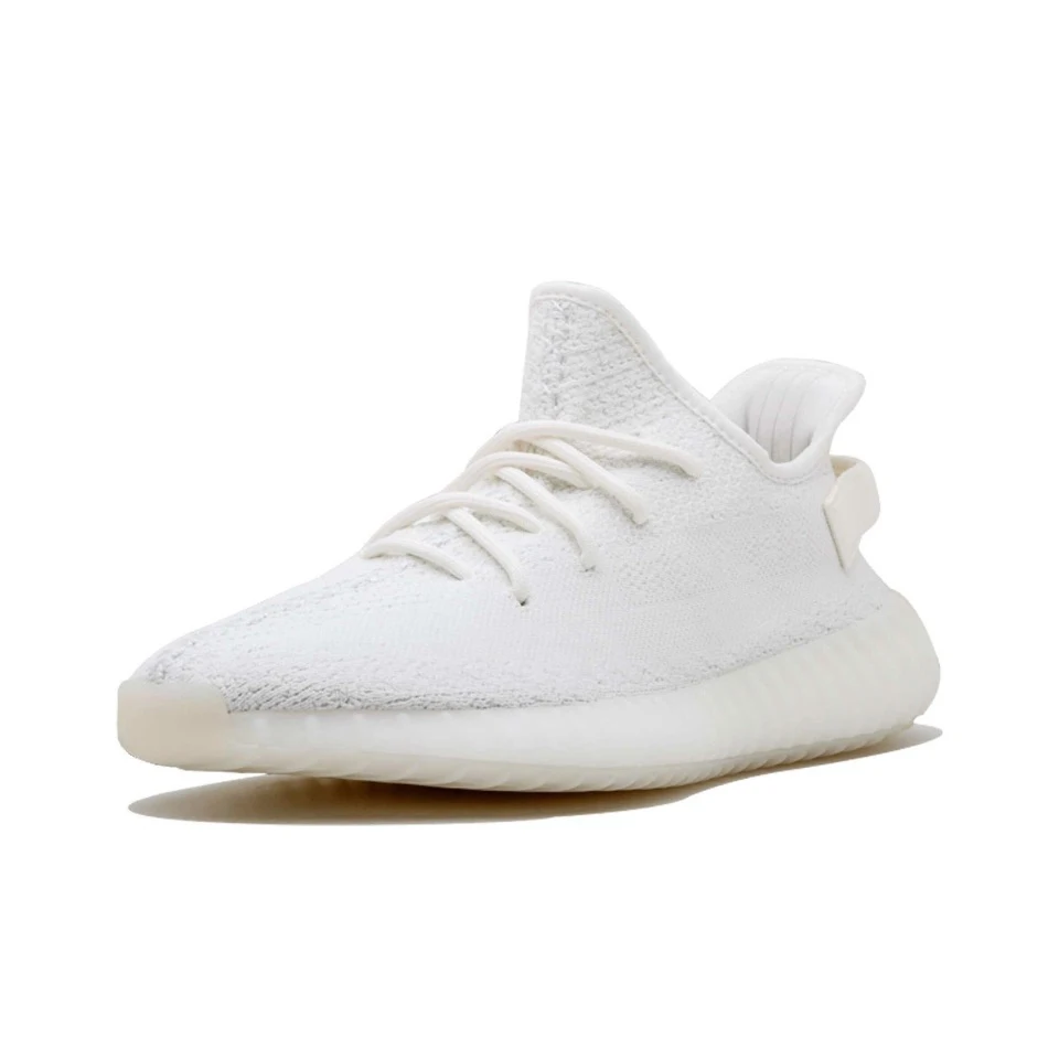 Adidas-yeezy 350 v2 tênis para homens e mulheres, cor branca, casual, clássico, retro, original, cp9366