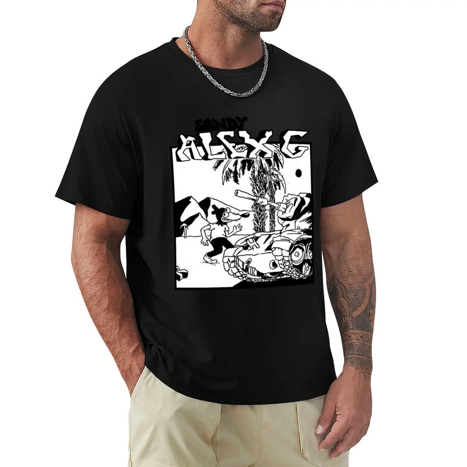 Alex G For Men _amp_ Women T-Shirt Plus Size Quick Dry Sports Tee