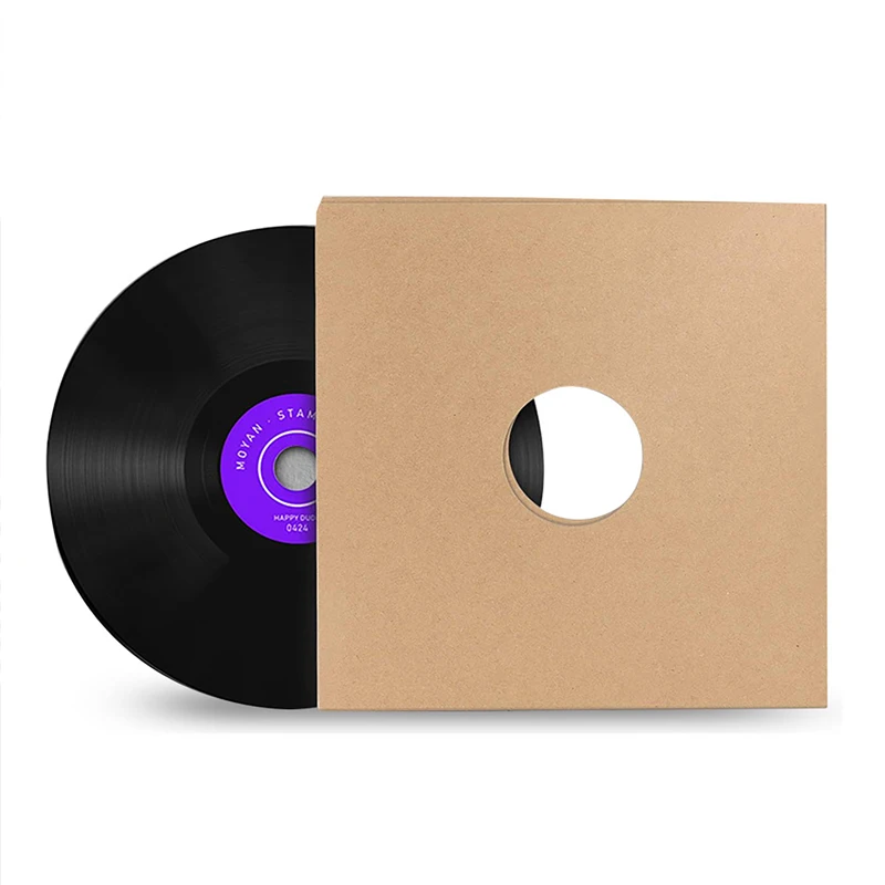 10pcs Record Protective Sleeves 12 inch LP Vinyl Record Inner Sleeves Anti Static Album Inner Covers Storage Bag Album Protector