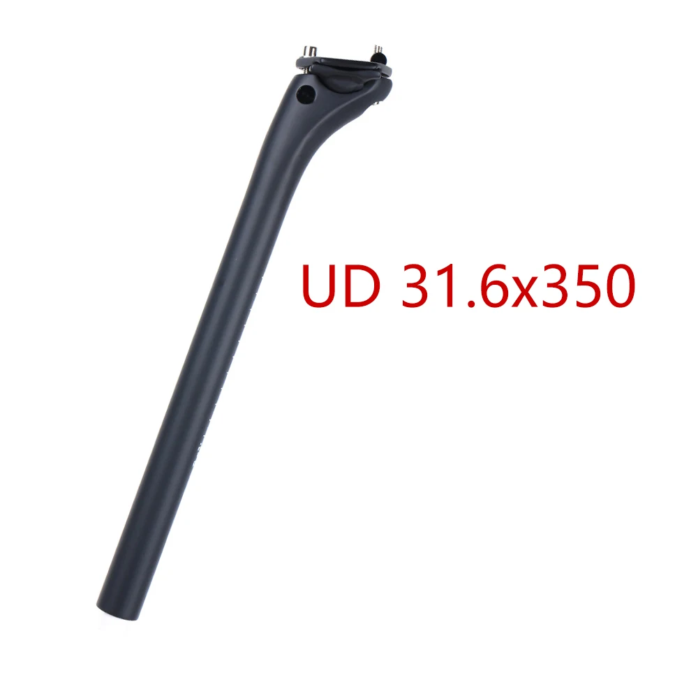 Neue Carbon Sattelstütze Mountainbike Sattelstütze Rennrad Sattelstütze Offset 20 Fahrrad Teile 25,4/27,2/30,9/31,6*350/400/450mm