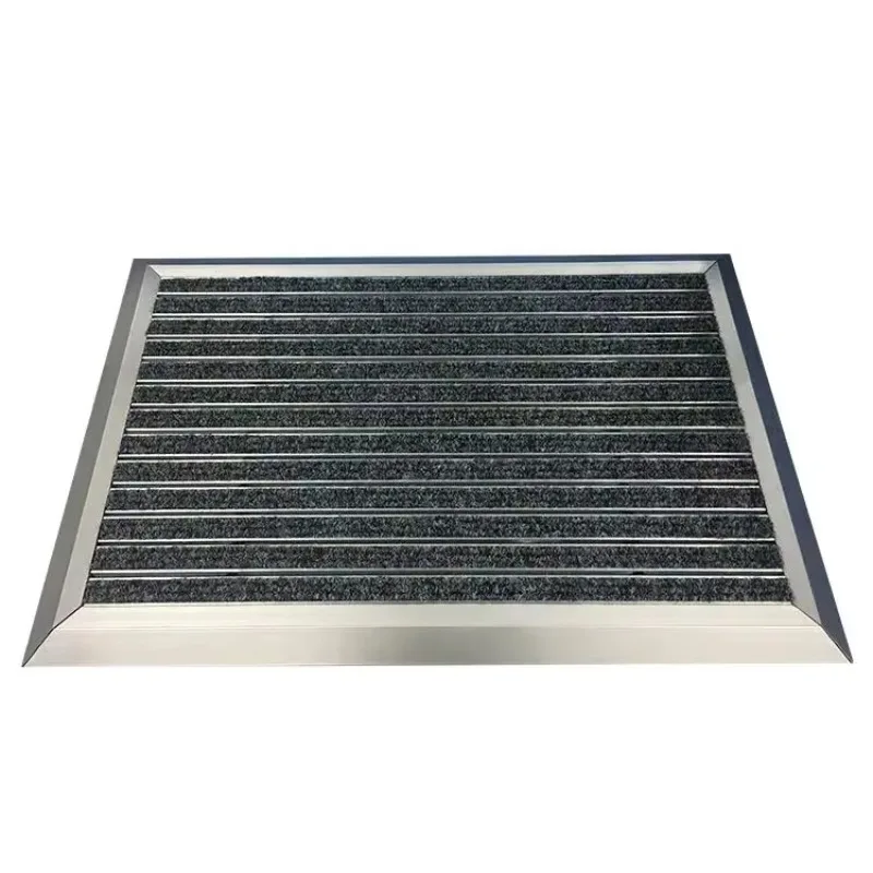 Popular aluminum mats Building mats Aluminum slope dust mats with frames