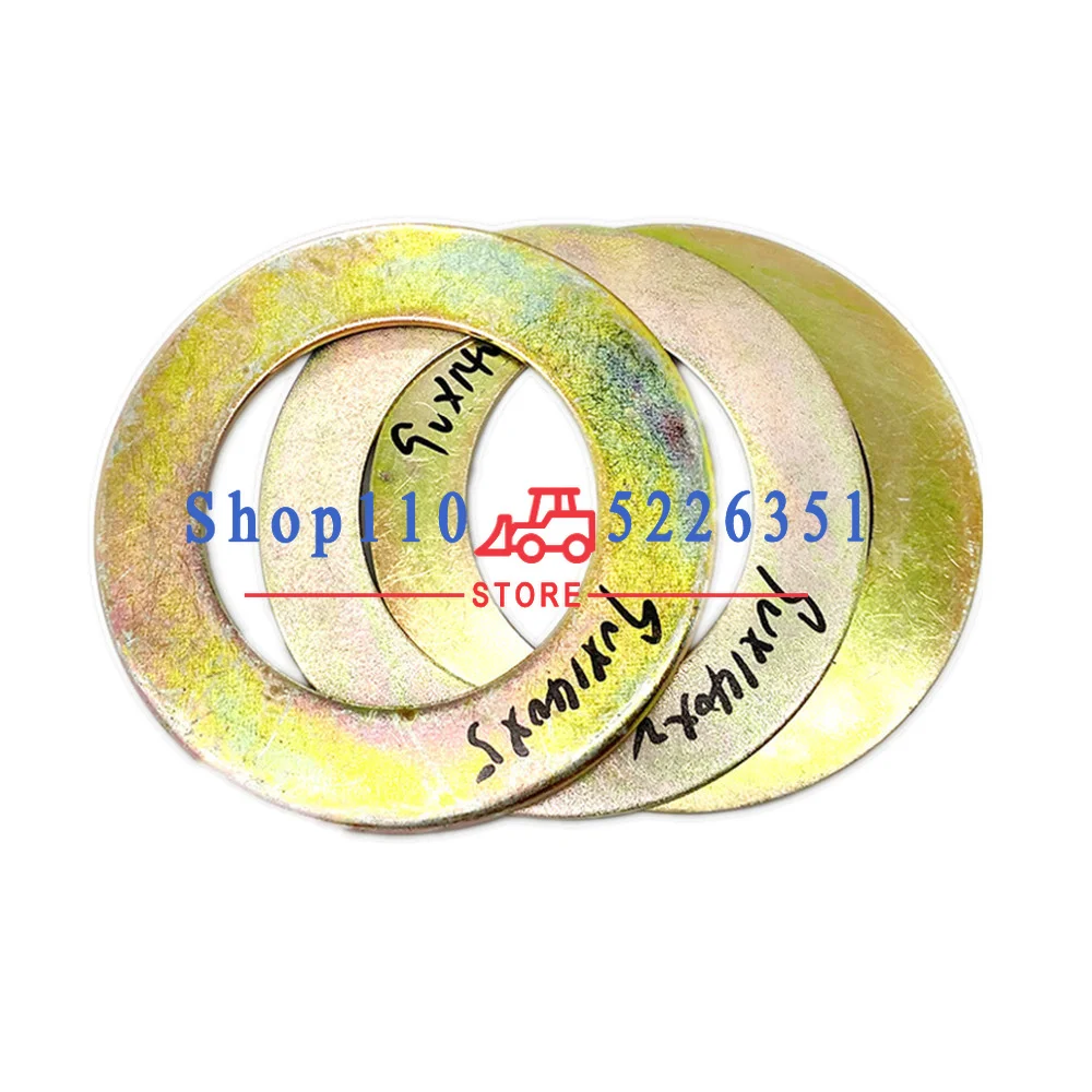 

10 шт. расширенная круглая металлическая износостойкая шайба вала с тонкой стальной пластиной для экскаваторов, детали