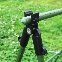 5pcs/lot 16mm Plastic Plant Stakes Connectors Adjustable Greenhouse Bracket Pole Fixed Clamp Gardening Pillar Support Forks