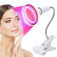 200 LEDs Infrared Light Therapy Lamp Skin Care Anti Aging 660nm 850nm Red Light Therapy for Full Body Facial Acne Treatment Spa