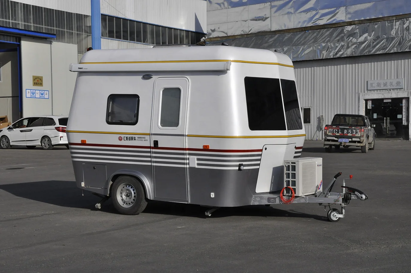 Manufacture Price Large Space Travel Trailer caravan on Sale