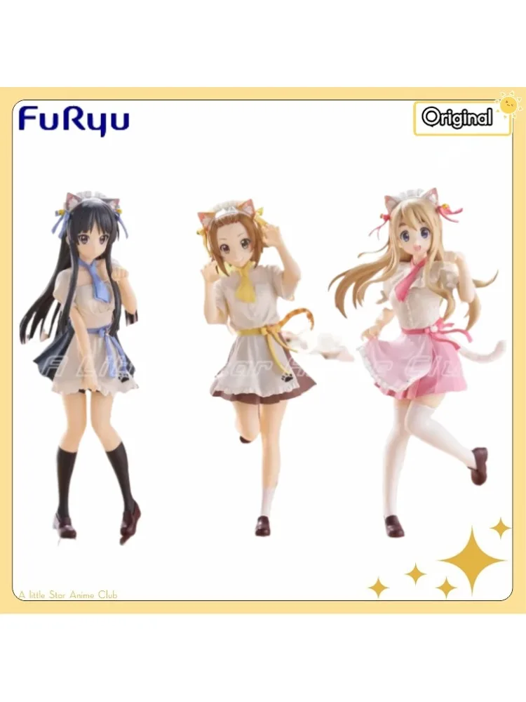 Oryginalna figurka FuRyu Trio-Try-iT K-ON! dostępna od ręki. Figurki kolekcjonerskie z animacji Tainaka Ritsu/Kotobuki Tsumugi/Mio Akiyama — 2