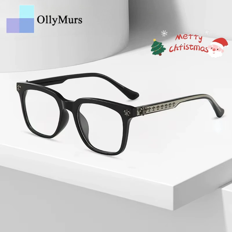 

Очки для чтения Ollymurs с защитой от синего света, оправа для мужчин и женщин, дизайнерские очки для чтения, линзы для очков, очки для мужчин # 32