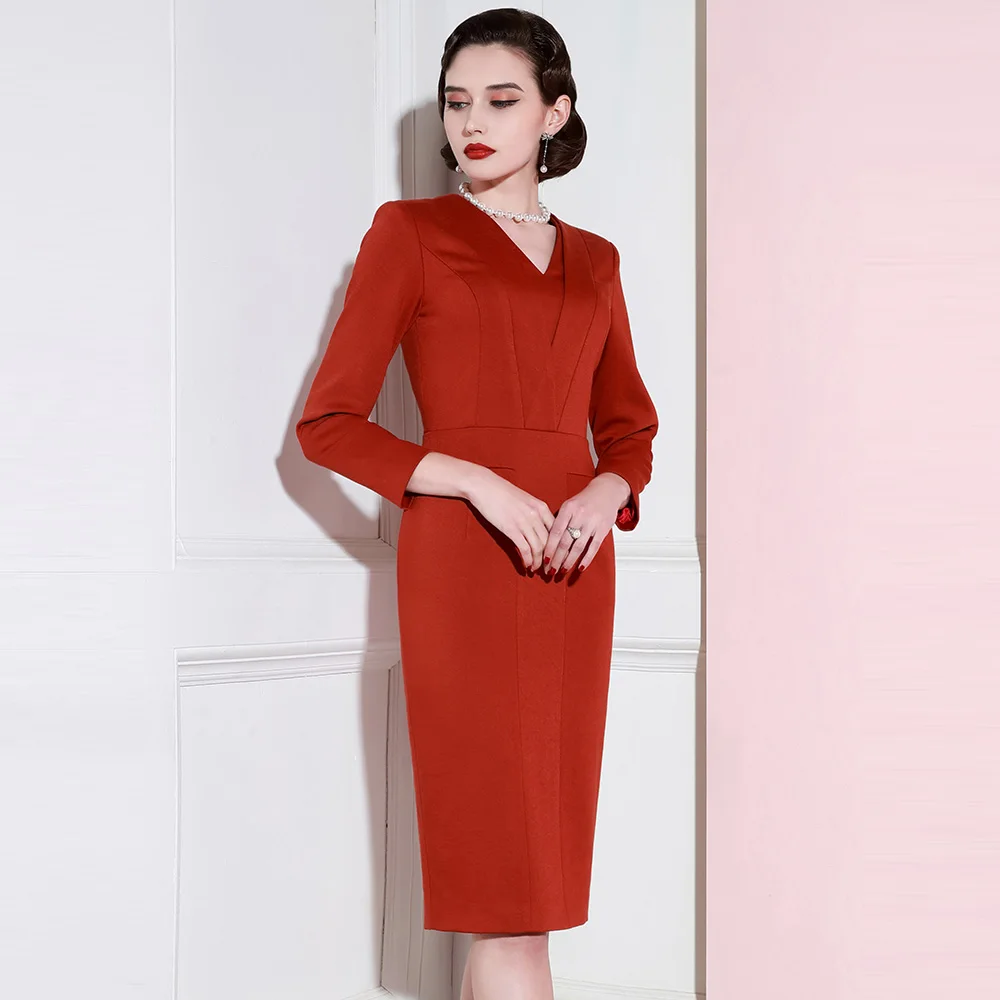 Designer Original High End Waist Collection Show Slim Fit Professional Dress Temperament New Ol Girl