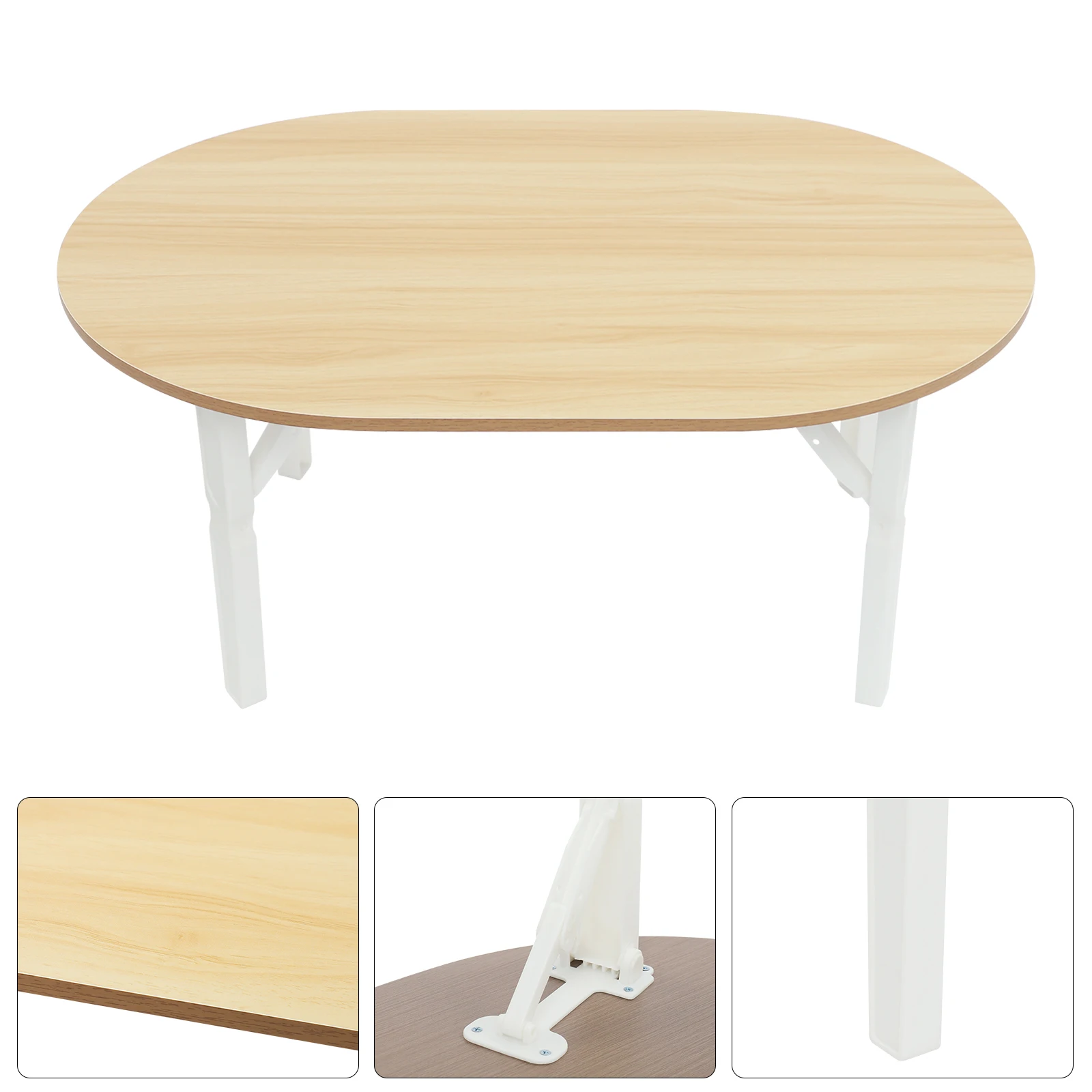 Folding Coffee Table Portable Foldable Small Table for Living Room Bedroom Balcony Home Office