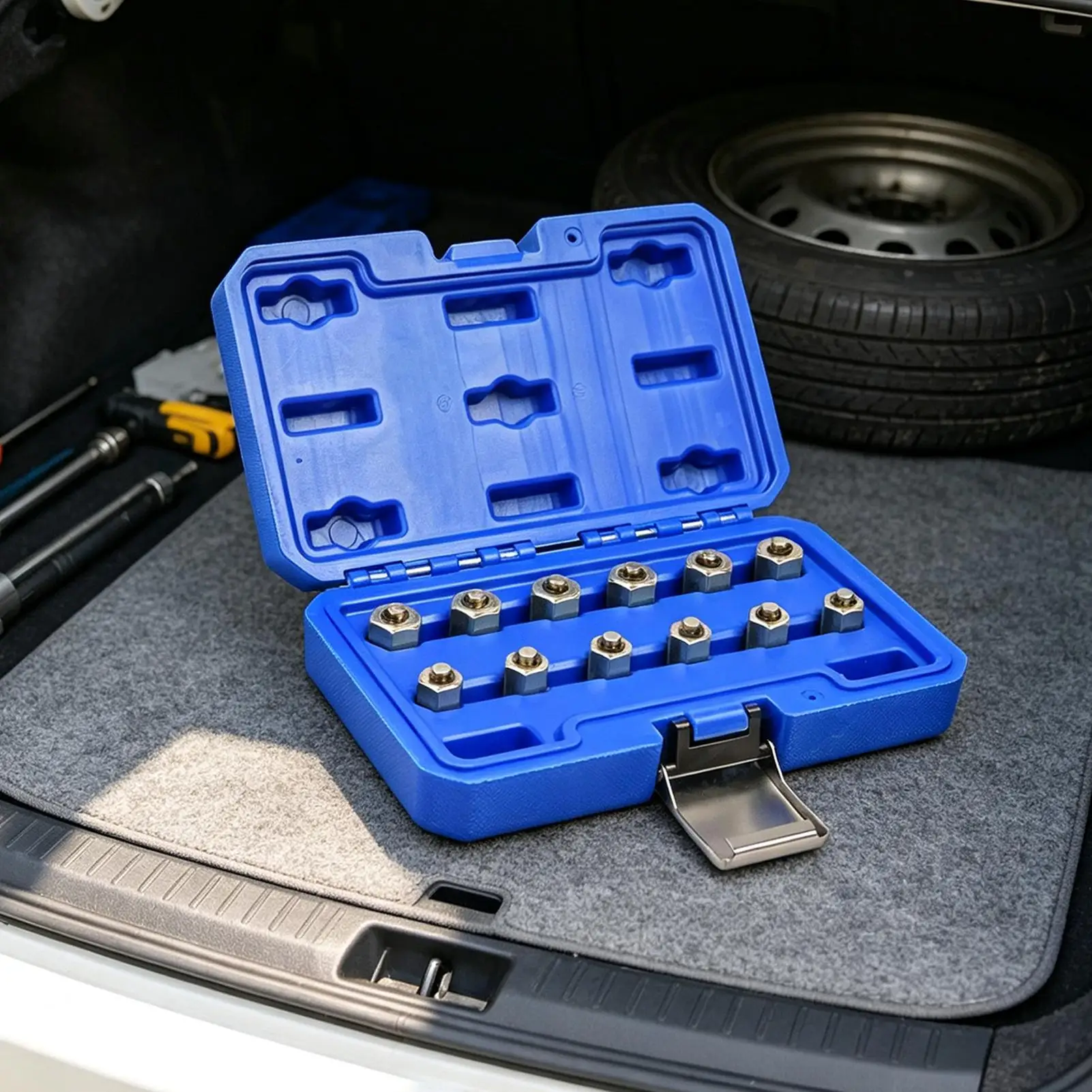 Oil Rail Plug Valve 12Pcs/set Diesel Fuel Rail Seal Plug Carbon Steel Oil Line Injectors Testing Tool For SUV RV Sedan Pickup