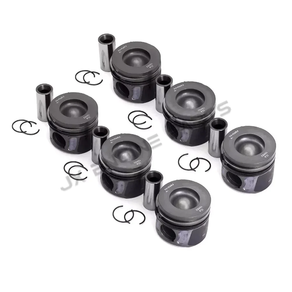 306DT Engine Piston & Piston Ring Set For 09-21 Land Rover 3.0 Diesel Discovery Range Rover Sport Jaguar F-PACE XF XJ 3.0T TDV6 - view 3