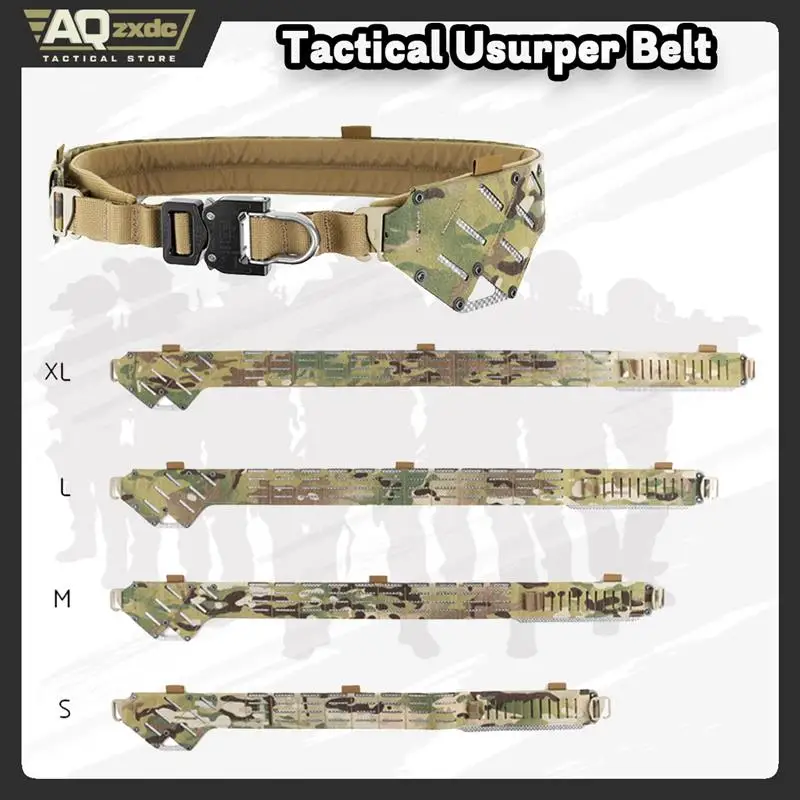 Тактический ремень AQzxdc SC Usurper V1 SL07 с устройством Molle (не включает внутренний ремень и необходимо используется с ремнем)