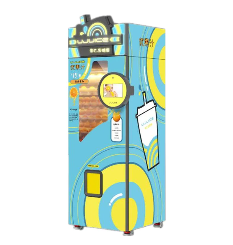 Touch Screen Automatic Fresh Orange Juice Vending Machine Orange Juice Vending Machine for Fruits Juice FL Customized