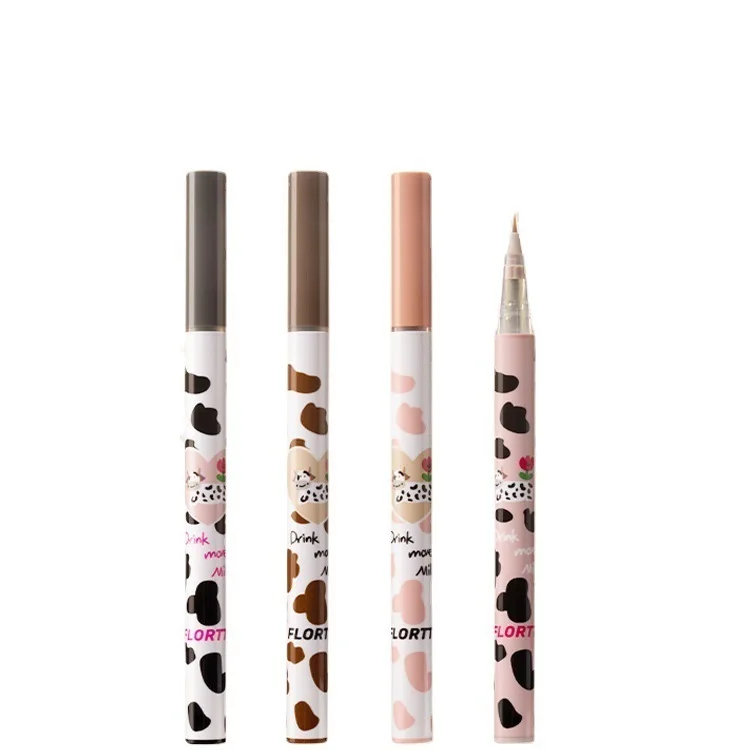 FLORTTE aegyo saliva caneta wow bom delineador fino caneta de longa duração não é fácil de borrar delineador