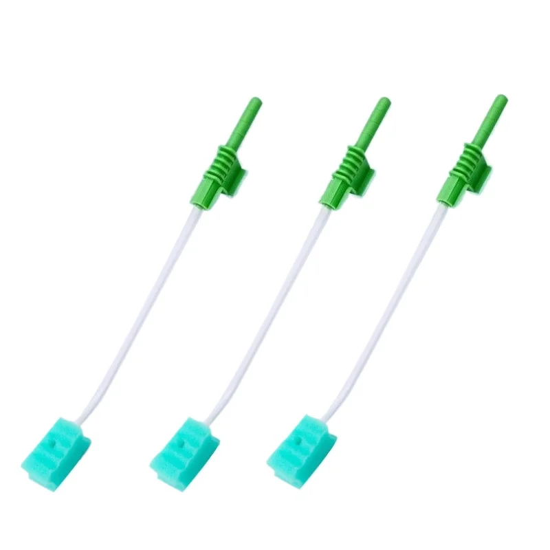 

25Pcs Disposable Medical Sponge Toothbrush Suction Swab Oral Care Single Use Suction Toothbrush System Oral Hygiene
