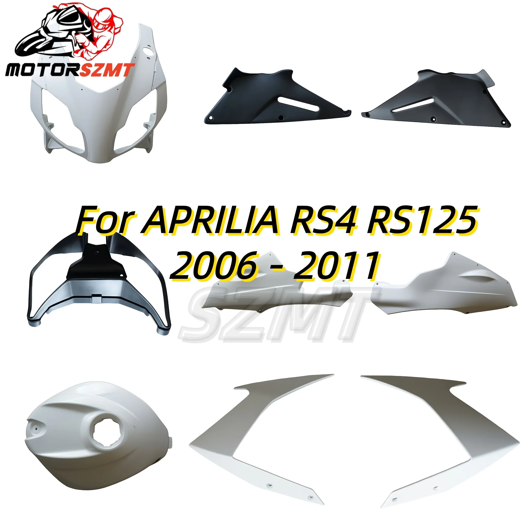 

New ABS Whole Motorcycle Fairings Kit Fit for Aprilia RS125 RS 125 R4 2006 2007 2008 2009 2010 2011 06 - 11 Bodywork
