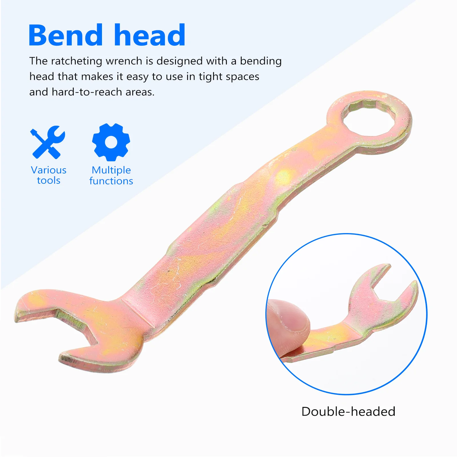 2pcs Sliding Wrench Universal 3/8 Inch Pocket Adjustment Tool For Closet Door Hardware Installation Level Adjuster