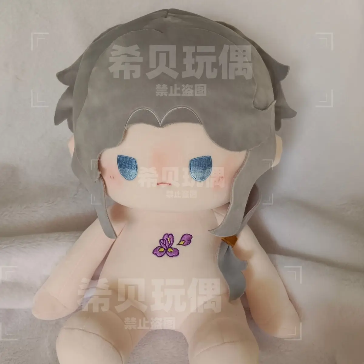 

Anime Identity Ⅴ Alva Lorenz Hermit Handsome Boy Plush Doll Body Dress Up Toys Sitting Posture Figures Pillow Gift 40CM