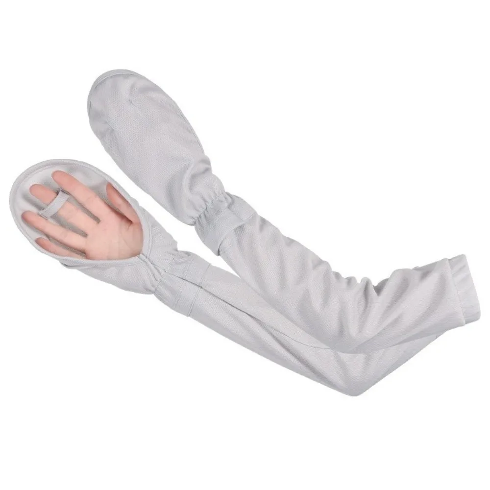 Long Sleeve Anti-sunburn Sleeve Adjustable Cuffs Loose Fit Sun Protection Sleeves Ice Cooling Anti-UV Driving Sleeves