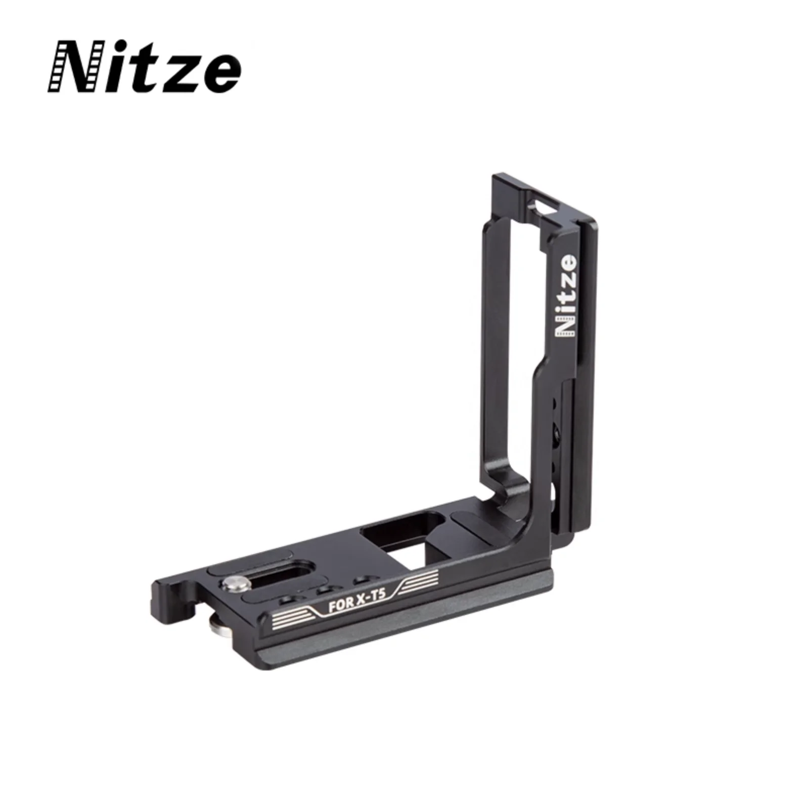 

Nitze L Bracket Arca QR Plate Design Vertical Horizontal Mounting Plate compatible with FUJIFILM X-T5 XT5 Camera - T-F05A