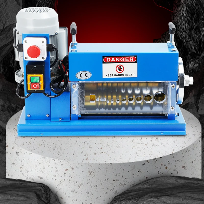 Wire Stripping Machine 1.5-38mm Automatic Wire Stripping Tool with Manual Hand Cranked Industrial for Recycling Copper Wire