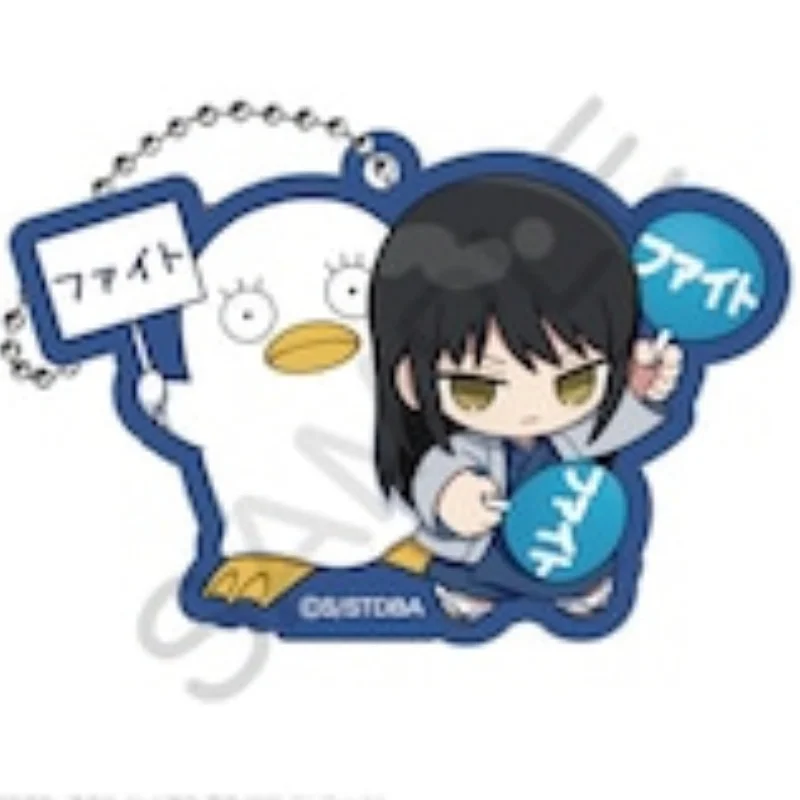 Bag Charm - Gintama Anime6cm New style Acrylic Pendant Keychain Gintoki Sakata,Shinpachi Shimura Jewelry Gifts Wholesale unisex