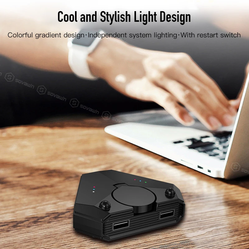 PUBG Mobile Gaming Controller Gamepads Have Cell Phone Holder With One-Handed Keyboard And Mouse Converter For Phone