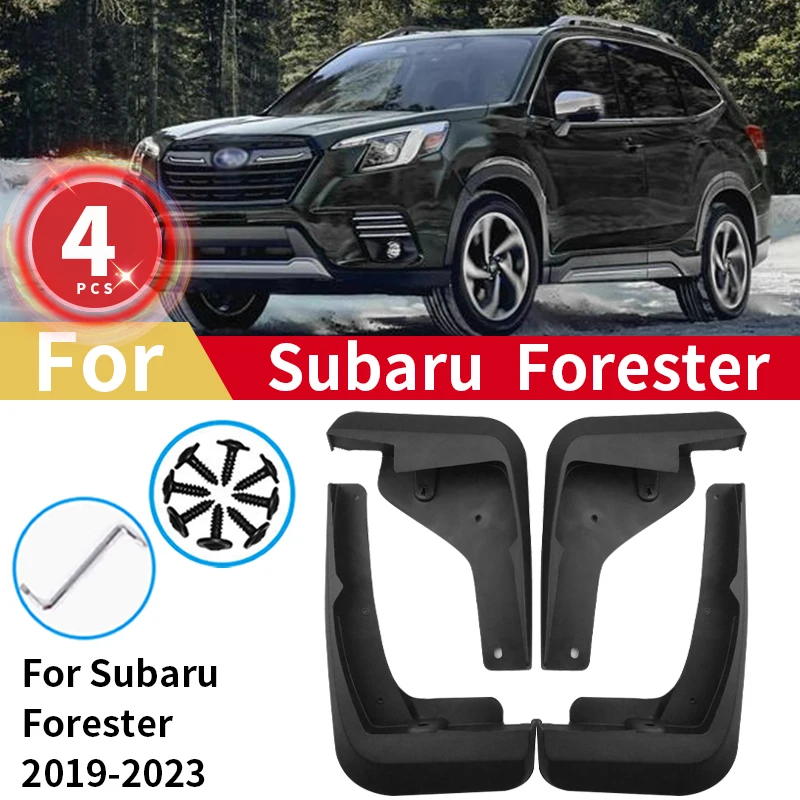 

Mudguards For Subaru Forester Mud Flaps 2019 2020 2021 2022 2023 Saves Splash Guards Fender MudFlaps Front Rear Car Accessories