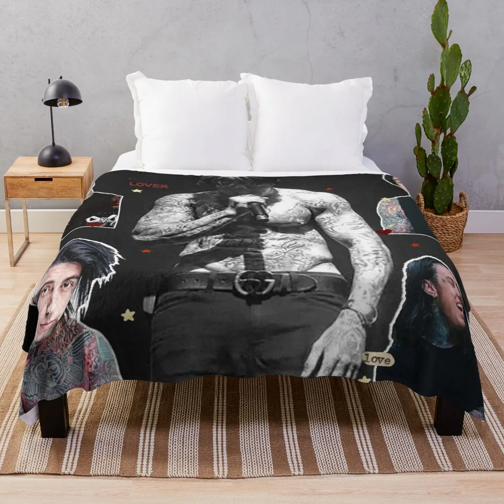 

ronnie radke photo collage Throw Blanket