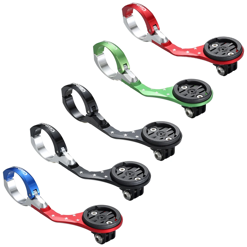 Compteur d'ordinateur de vélo, Support sans fil, Support étendu, Support de montage Camara, compteur de vitesse sur guidon pour Garmin Wahoo Bryton