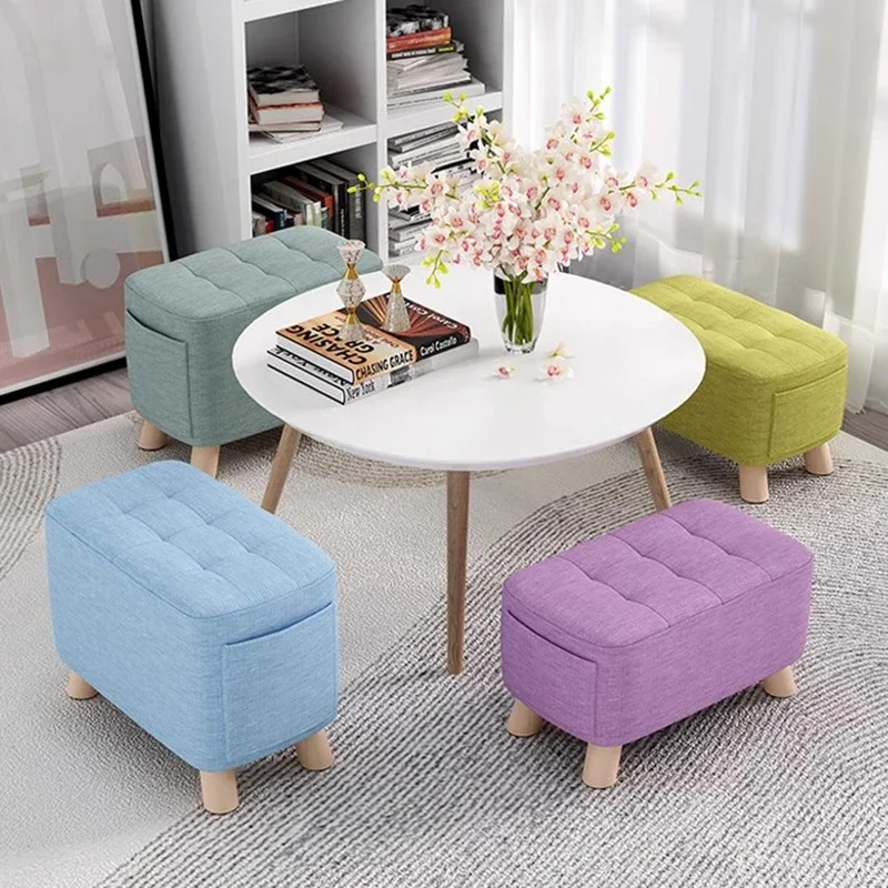 

Ultralight Household Step Stools Modern Floor Designe Hallway Bedroom Foot Stools Bedroom Nordic Reposapies Oficina Furniture