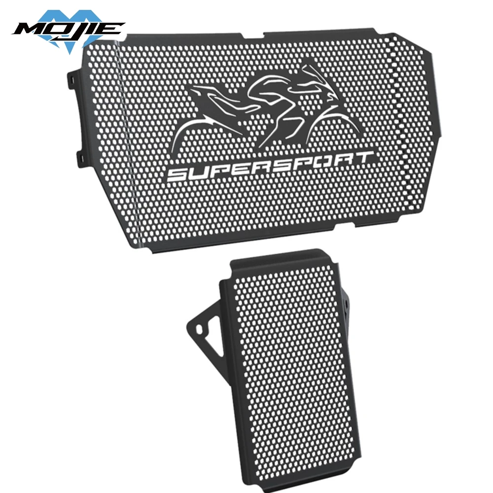 

For Ducati Supersport 939 950 S 2017-2018-2019-2020-2021 Radiator Guard Protector Grille Cover Water Tank Cooler Protection