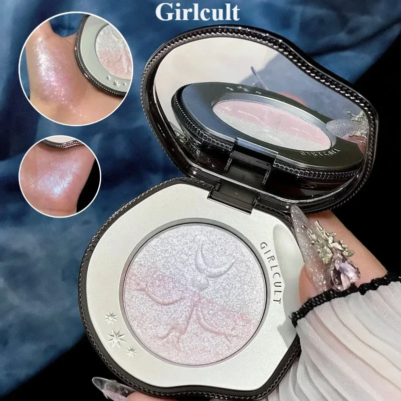 Girlcult Miao Witch Series Blush Crema multiuso Guance Evidenziando il contorno del viso Evidenziatore Trucco naturale a lunga durata