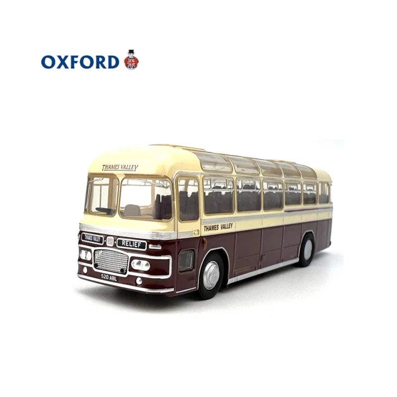 

OXFORD Diecast 1:76 Scale Alloy Bristol MW Medium Bus Car Model Finished Product Simulation Toy Collection Gift Static Model