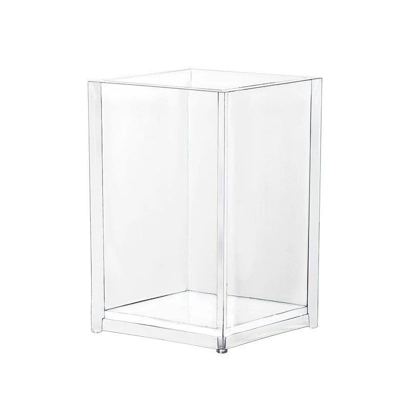 Plastic Acrylic Makeup Organizer Brush Pot Storage for Cosmetics Holder Desk Cosmetic Storage Container