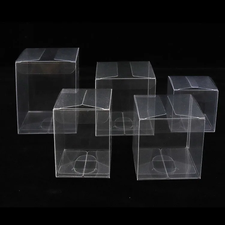 

20 PCS Clear Plastic PVC Foldable Storage Box,DIY Christmas Wedding Jewelry Doll Stones Bonsai Figure Toys Gift Storage Pouches