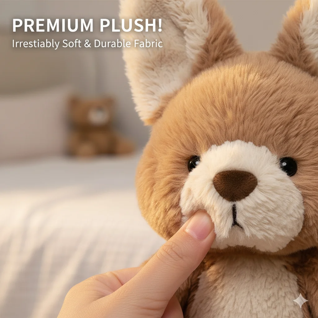 Kangaroo Sofia Plush Toy Cute Stuffed Animals Doll Sleeping Pillow For Girls Birthday Gift Soft Animal Plush Toy For Kids