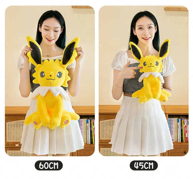 Peluche Gigante Espeon 60 Cm - Cuscino Morbido Pokémon - Regalo Teen