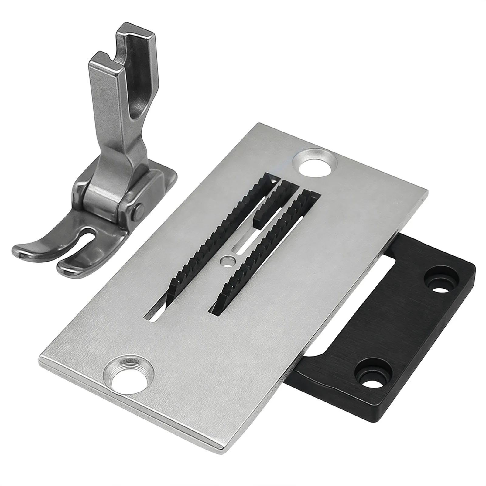 

1 комплект # 541937+541734+P351 Игольная пластина и прижимная лапка для подачи и прижимная лапка для Singer 20U, детали швейной машины с прямой строчкой