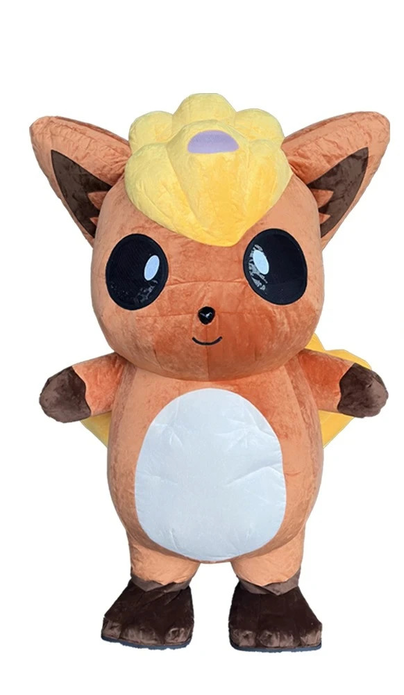 MINISO الخفافيش نفخ أفخم زي التميمة موكب الكبار شخصية تأثيري الحيوان هالوين كرنفال حفلة الدعامة مجموعة لا بطارية