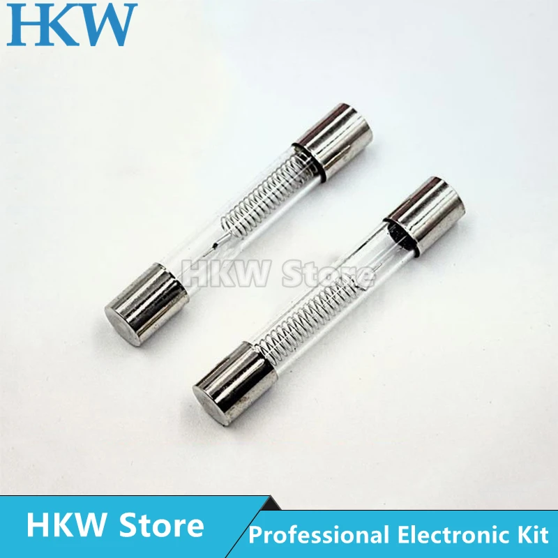 5KV Special Microwave Oven Fuse 6*40mm 0.65A 0.7A 0.75A 0.8A 0.85A 0.9A 1A 600MA Glass Tube Fuse 5000V 6x40mm High-Voltage Fuses