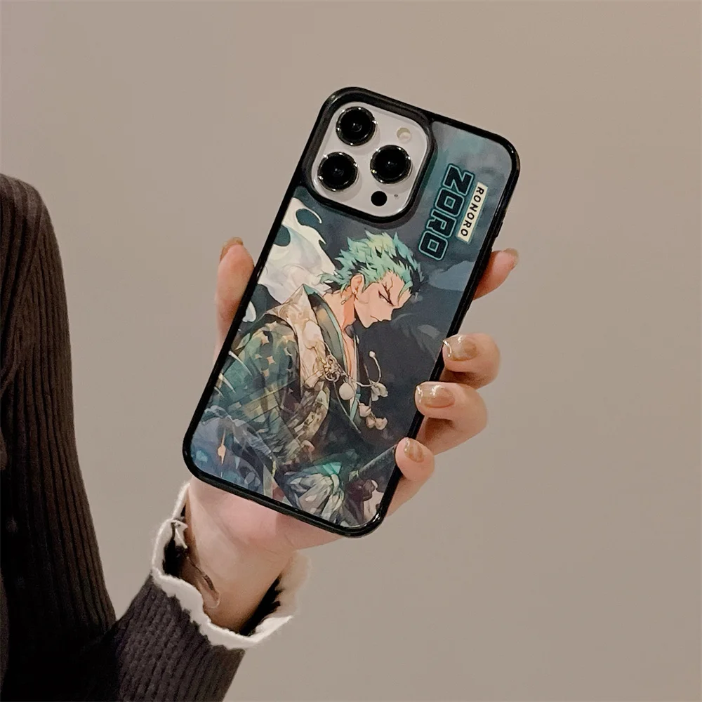 ワンピース ゾロ 3D チェンジングビジュアル マグセーフ対応 マグネットケース iPhone 17 16 15 14 13 12 11 Pro Max ワイヤレス充電対応カバー
