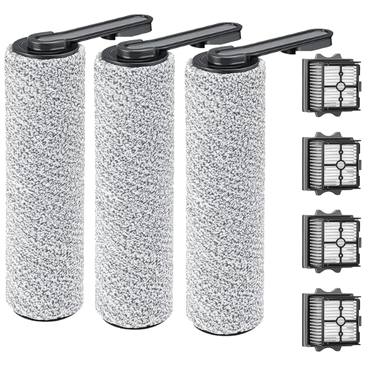 Replacement Brush Rollers and HEPA Filters for Tineco Floor ONE S5/Floor One S5 Pro 2 Cordless Vacuum Cleaner