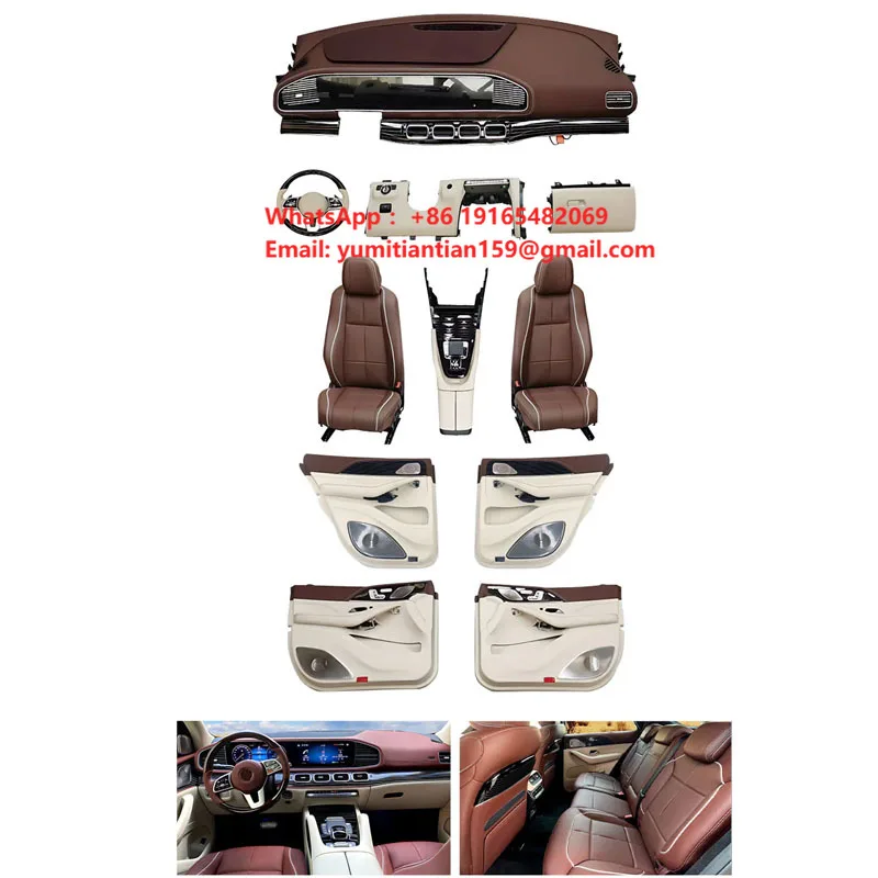 Wholesale LHD Car Interior Upgrade Kit for ML GLE W166 2013-2019 to W167 May bach