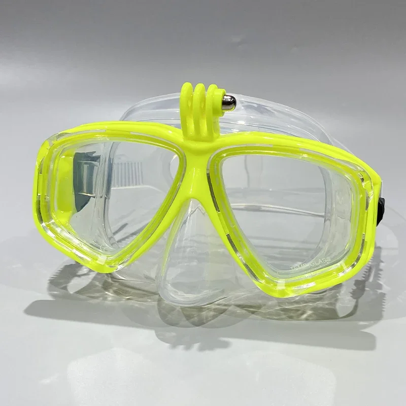 

Professional Underwater Diving Mask Scuba Diving Goggles Are Suitable for GoPro Small Sports Camera All-dry Diving Glasses